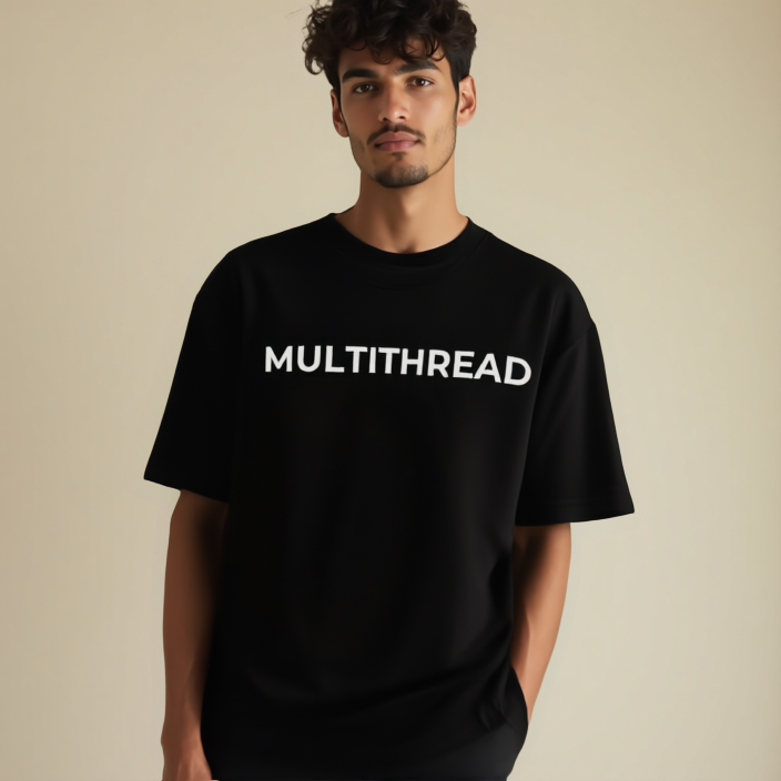 Multithread Oversized Tee
